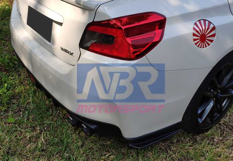 2015 wrx rear deals spats