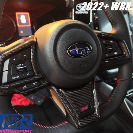 2022+ WRX Dry Carbon Steering Wheel Switch Covers MT