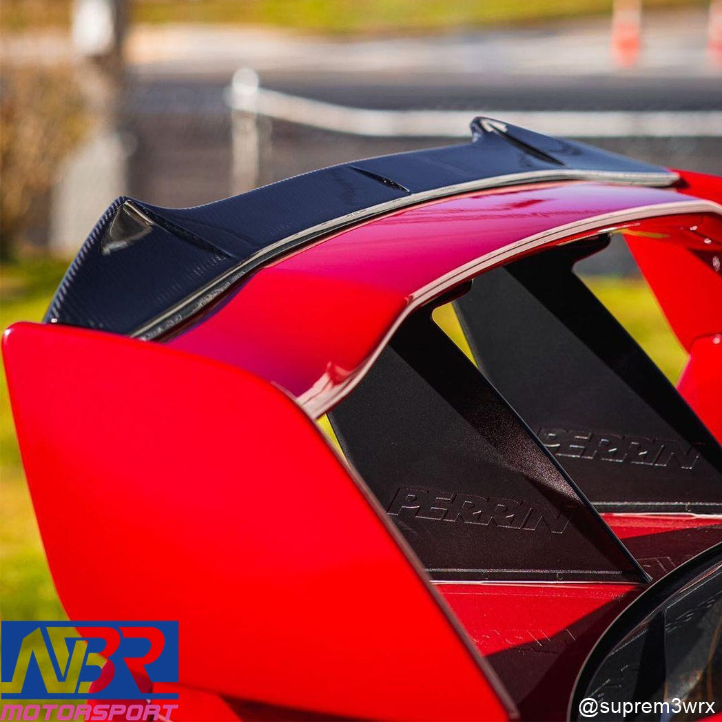 2015-2021 WRX＆STIカーボンファイバーウィングガーニーフラップ | NBR Motorsport